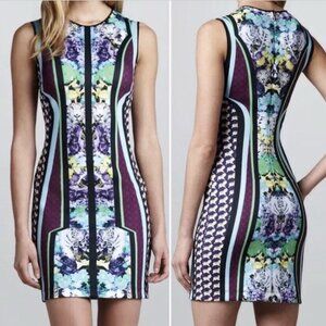 CLOVER CANYON Dress Elephants and White Tigers, Size M